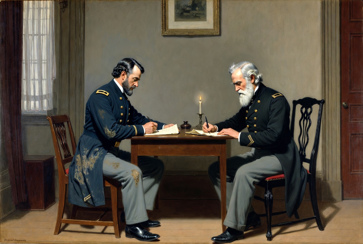 Η παράδοση στο Άποματοξ και το οριστικό τέλος της οικονομίας της φυτείας