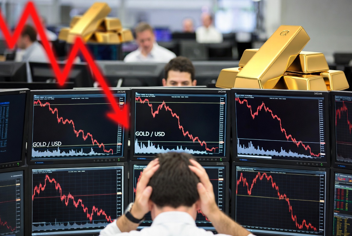 Το κραχ του χρυσού και η κατάρριψη του μύθου του ασφαλούς καταφυγίου