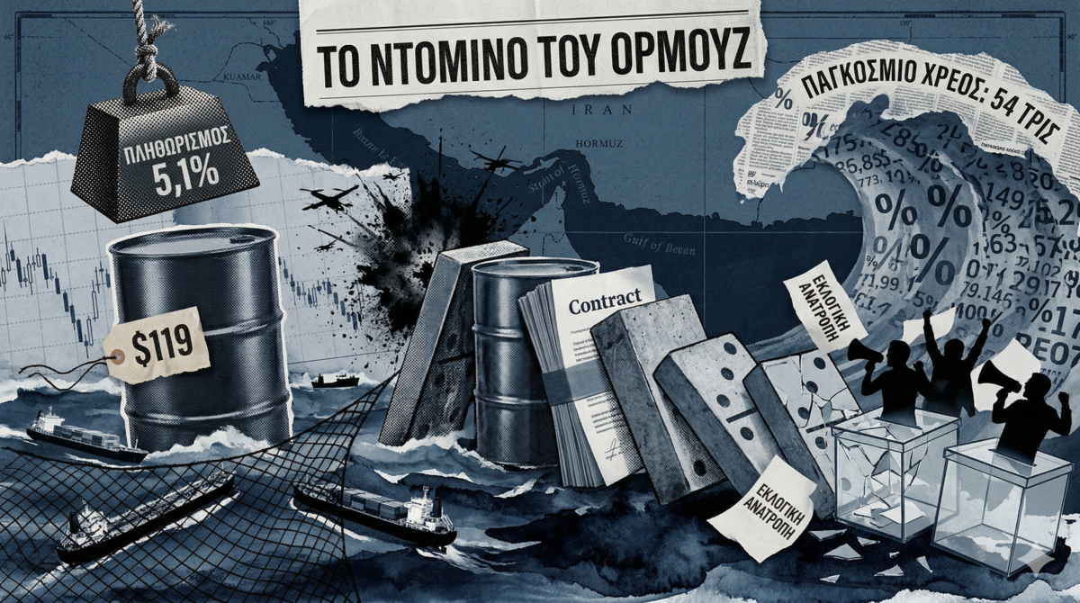 Το ντόμινο του Ορμούζ: Πώς ο πόλεμος στο Ιράν απειλεί να ανατρέψει οικονομίες και κυβερνήσεις