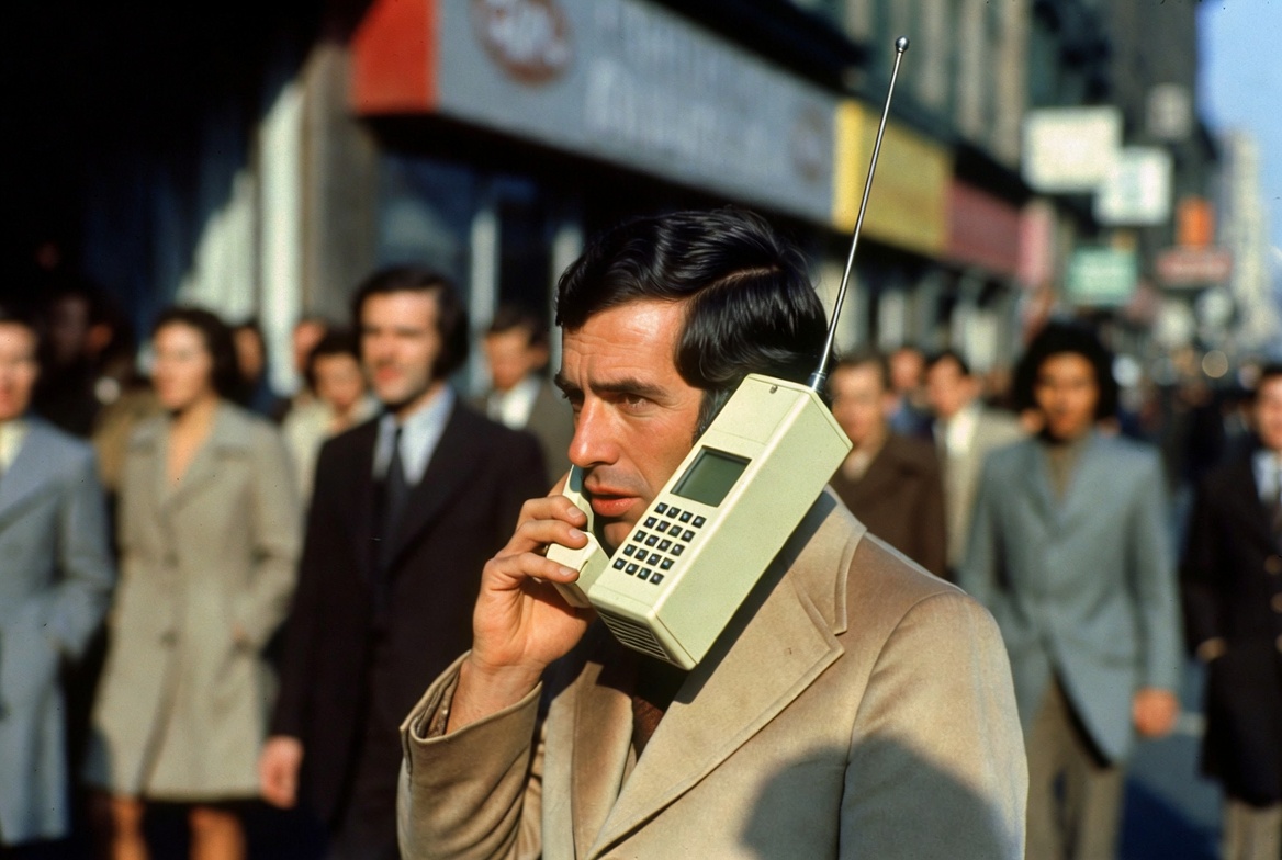 Η πρώτη κλήση από κινητό τηλέφωνο