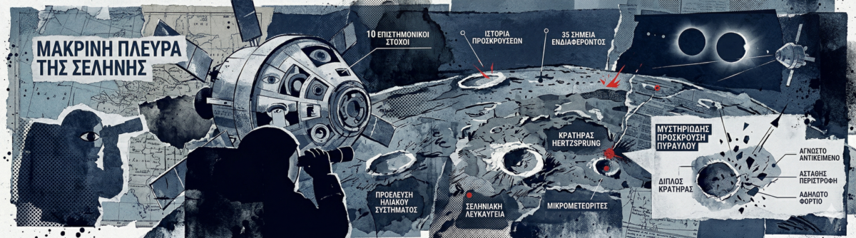 Τι πραγματικά ψάχνει η NASA στην σκοτεινή πλευρά της Σελήνης: Οι 10 στόχοι και το μυστήριο με τον εξαφανισμένο κινεζικό πύραυλο