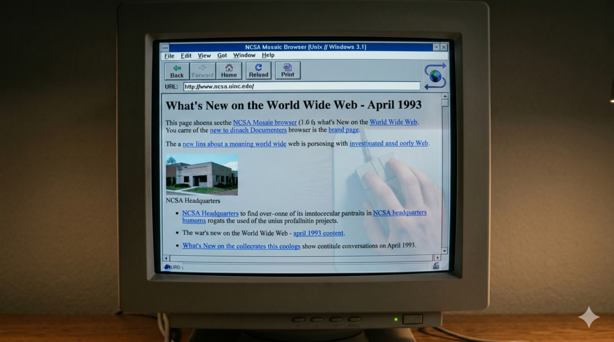 Η κυκλοφορία του Mosaic και ο εκδημοκρατισμός του ψηφιακού εμπορίου