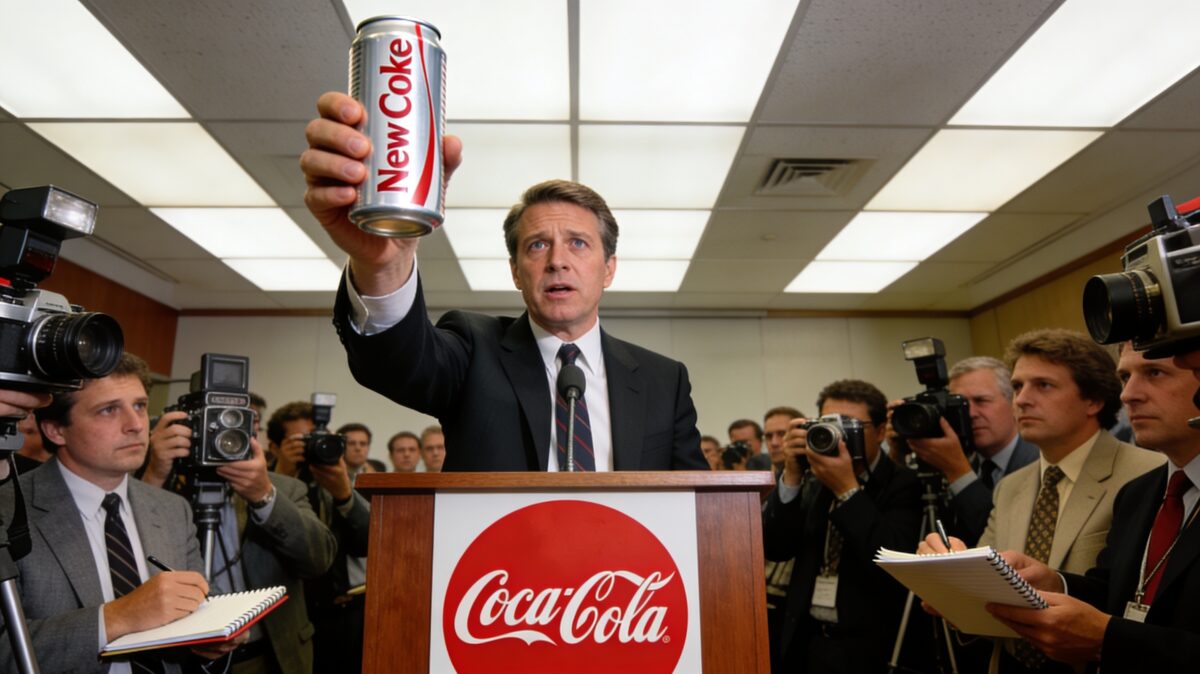 Η παρουσίαση της New Coke και το ακριβό μάθημα του brand equity