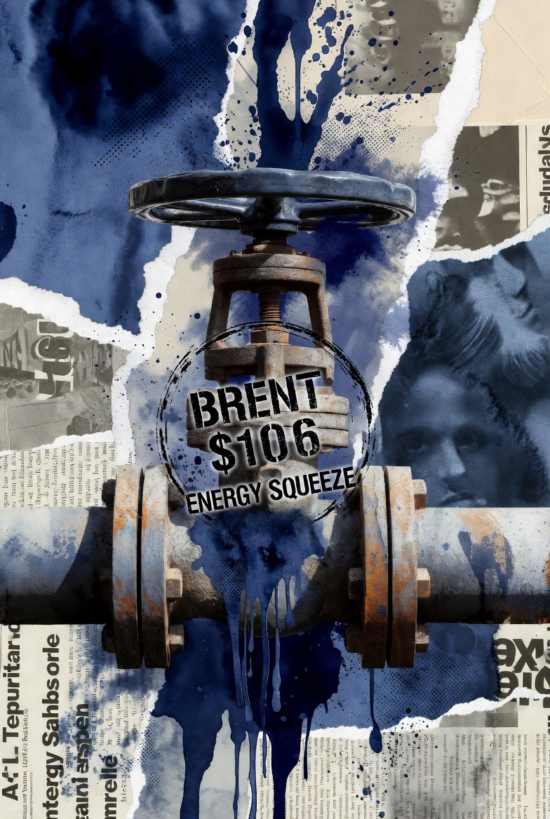 Αγορά πετρελαίου: Το Brent στα 106 δολάρια και ο ασφυκτικός κλοιός των ναύλων