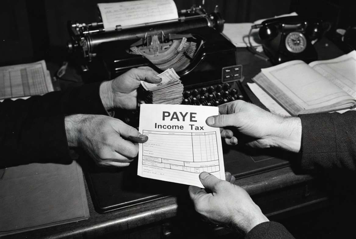 Η εφαρμογή του συστήματος PAYE στη Μεγάλη Βρετανία και το ψυχολογικό τέχνασμα της παρακράτησης φόρου