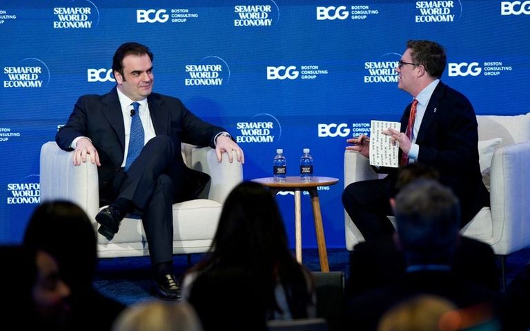 Σειρά κρίσιμων επαφών Πιερρακάκη στην Ουάσιγκτον στο πλαίσιο της Εαρινής Συνόδου του ΔΝΤ