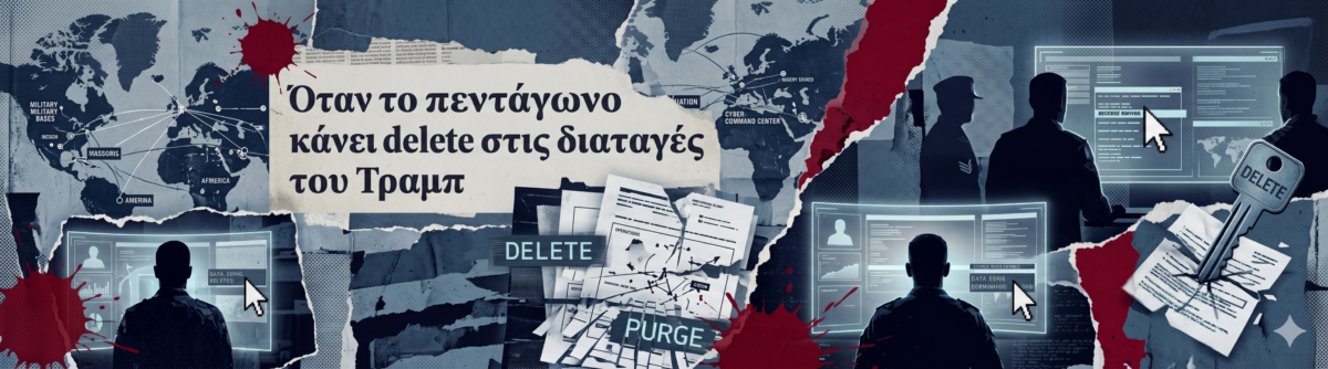 O πλανητάρχης σε «δημιουργική» αποσύνθεση: Oταν το Πεντάγωνο κάνει delete στις διαταγές του Tραμπ
