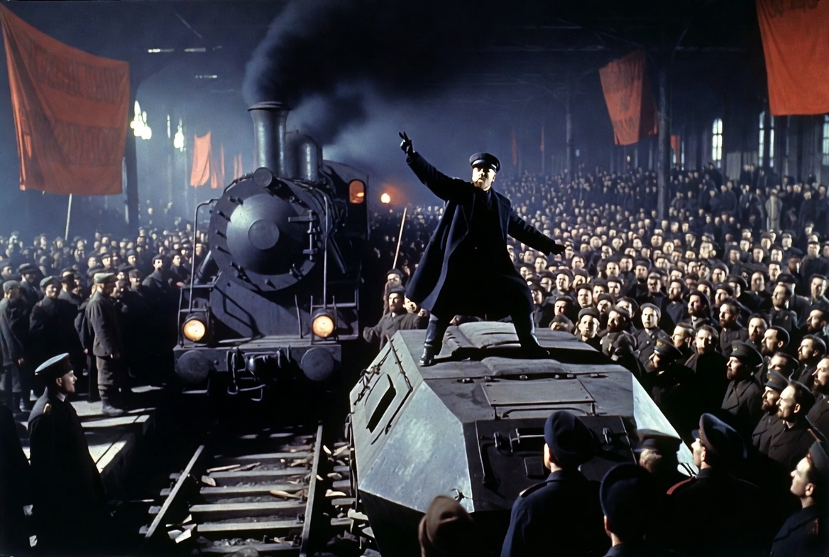 Η άφιξη του Λένιν στην Πετρούπολη και η αυγή της κεντρικά κατευθυνόμενης οικονομίας