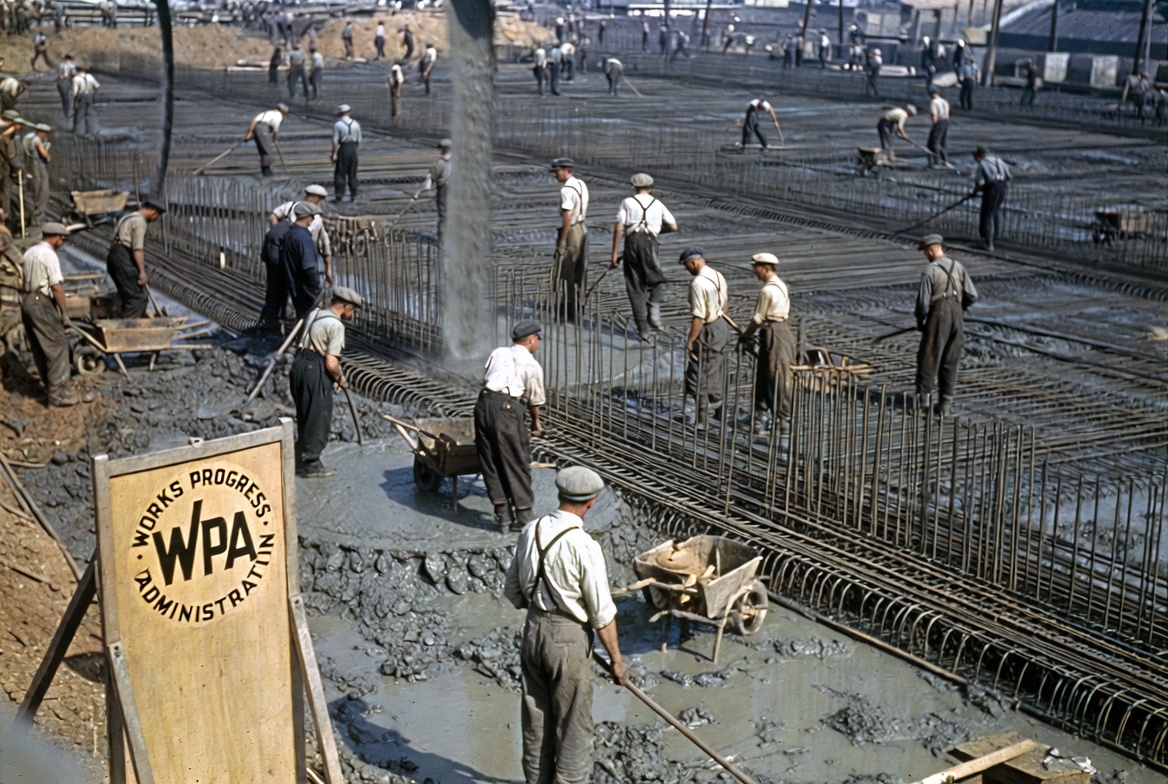 Η έγκριση του νόμου έκτακτης ανάγκης και το γιγαντιαίο πείραμα της WPA