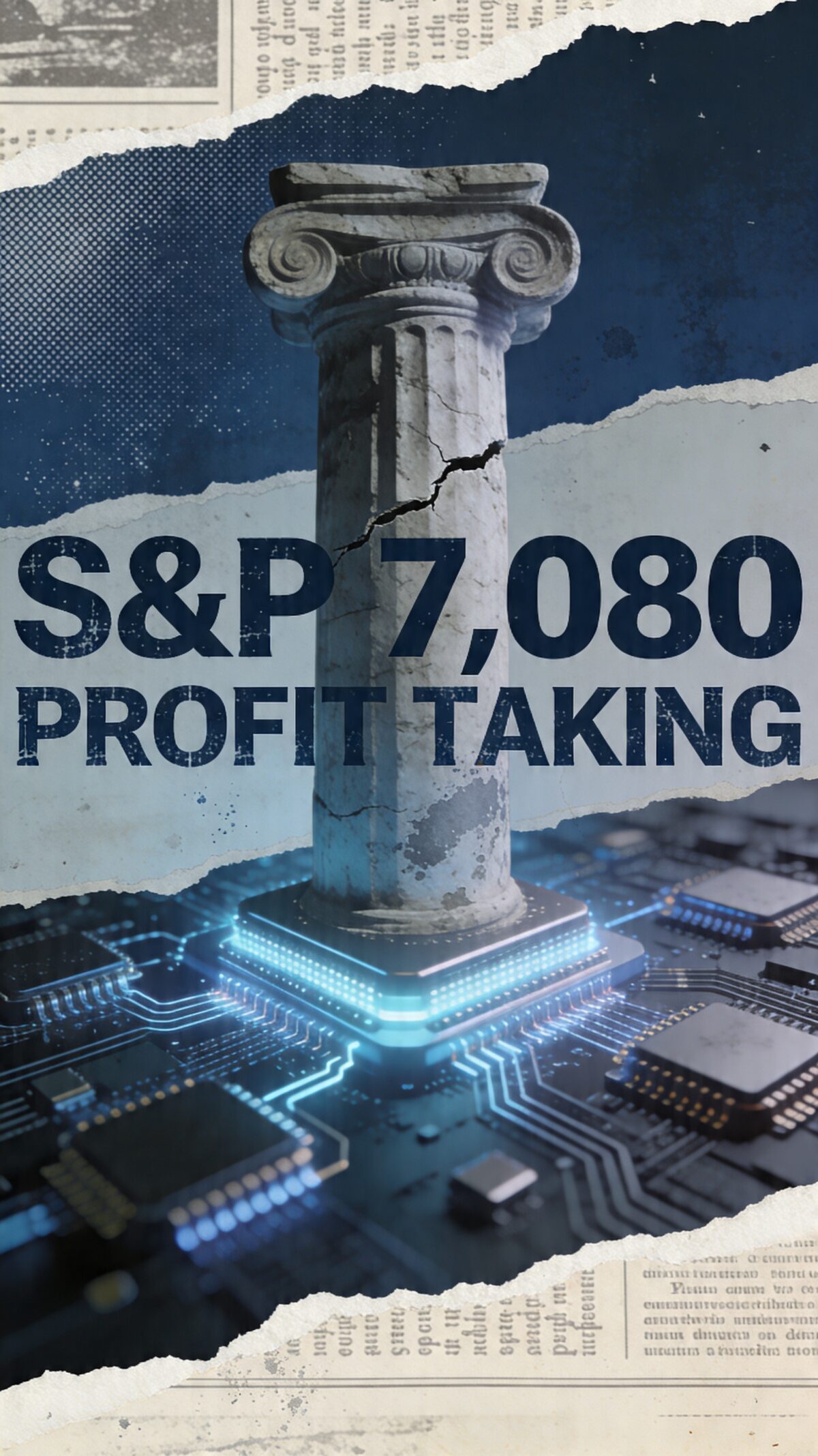 Wall Street: Η διόρθωση από τα ιστορικά υψηλά και το φρένο στις 7.080 μονάδες