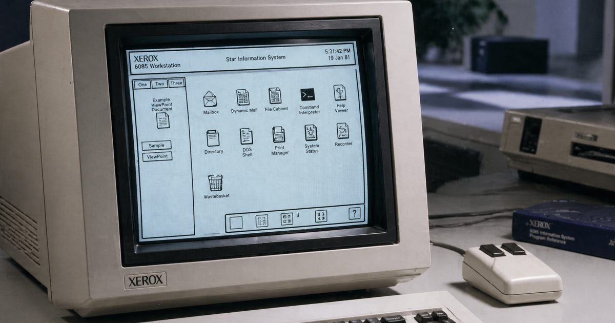Star Gui Xerox Star: Tο νέο ποντίκι και το λάθος στο ντιλ - iAxia