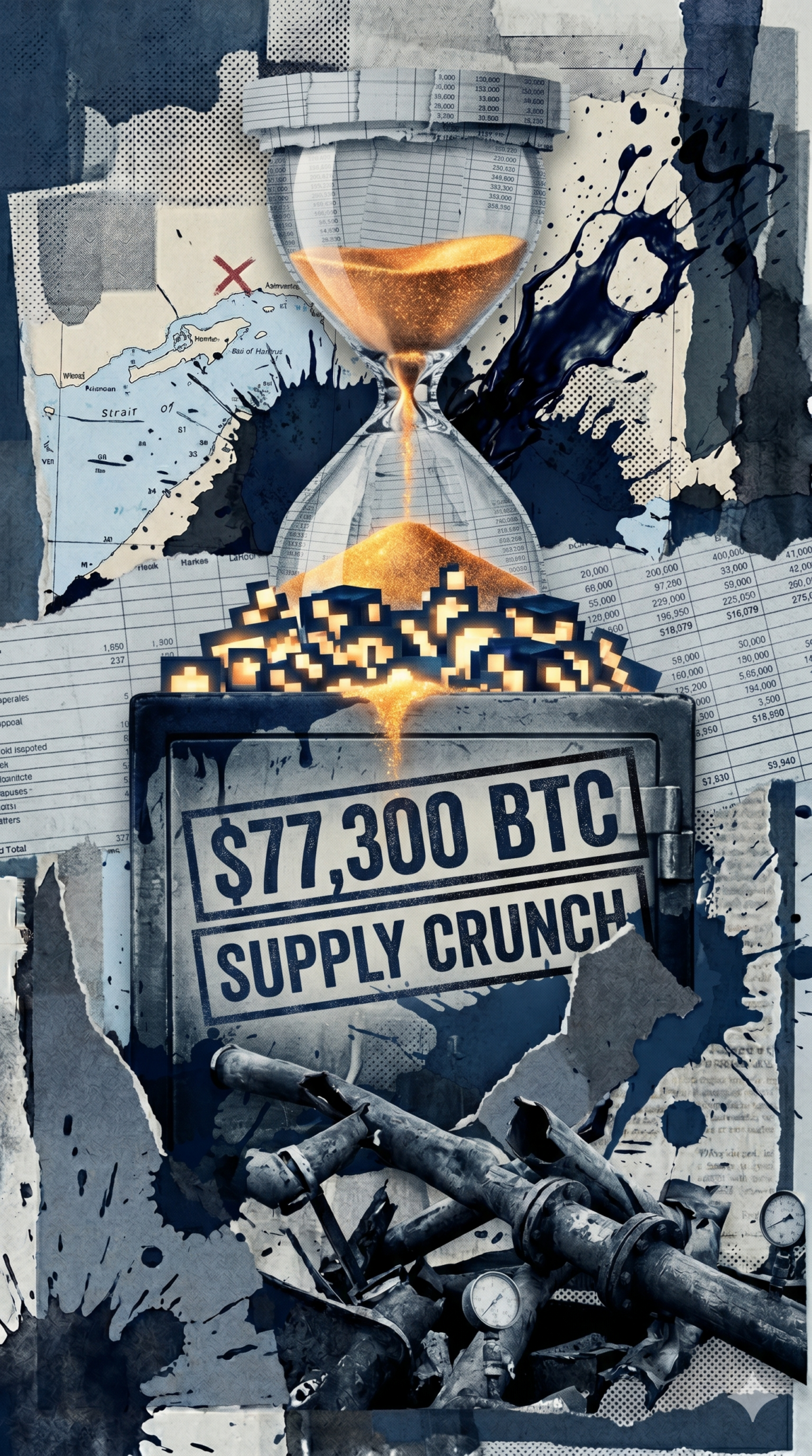 Bitcoin: Η αντοχή στα 77.300 δολάρια και το supply shock