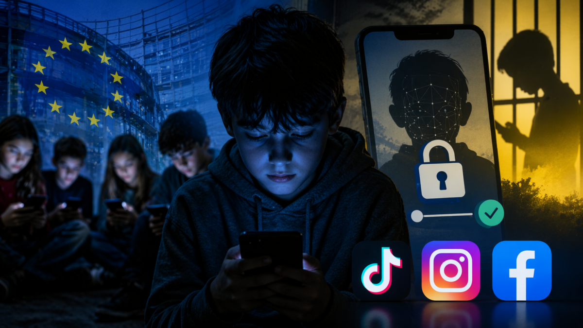 Scroll με… ταυτότητα: Η ΕΕ βάζει ηλικιακό έλεγχο στα social