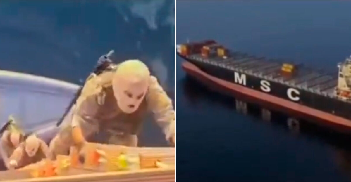 Βίντεο από την κατάληψη του «Epaminondas» στα Στενά του Ορμούζ έδωσε στη δημοσιότητα το Ιράν