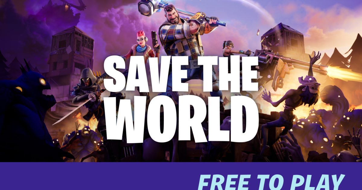Το Fortnite: Save the World έγινε επιτέλους free-to-play
