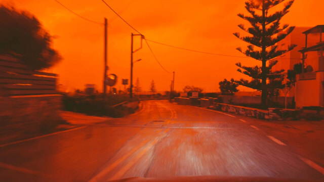 Κόλαση! Αφρικανική σκόνη πνίγει Κρήτη, Κυκλάδες: Χάος σε πτήσεις!