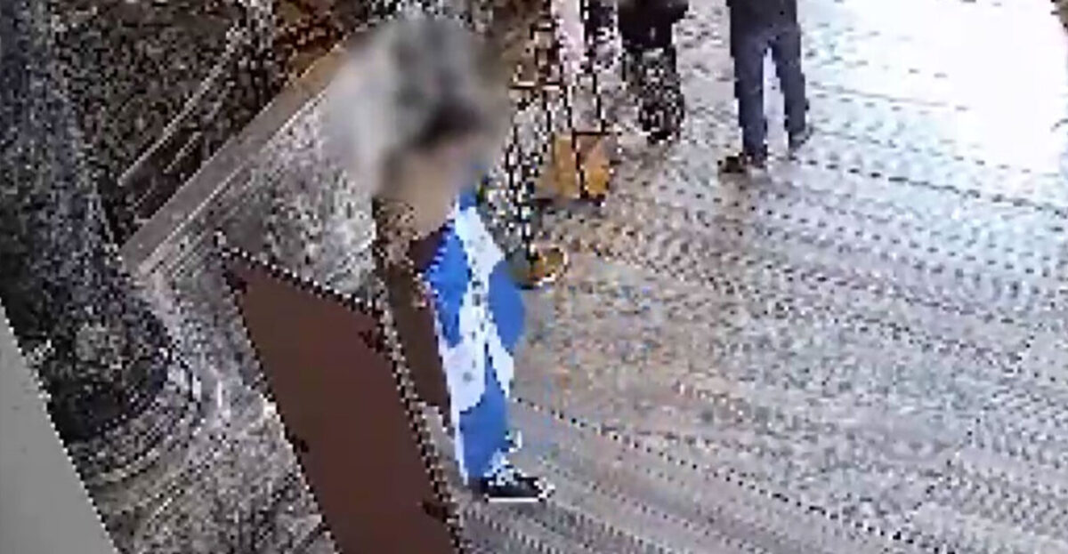 Συνελήφθησαν δύο Έλληνες που σήκωσαν ελληνική σημαία με τον βυζαντινό αετό μέσα στην Αγία Σοφία, δείτε βίντεο