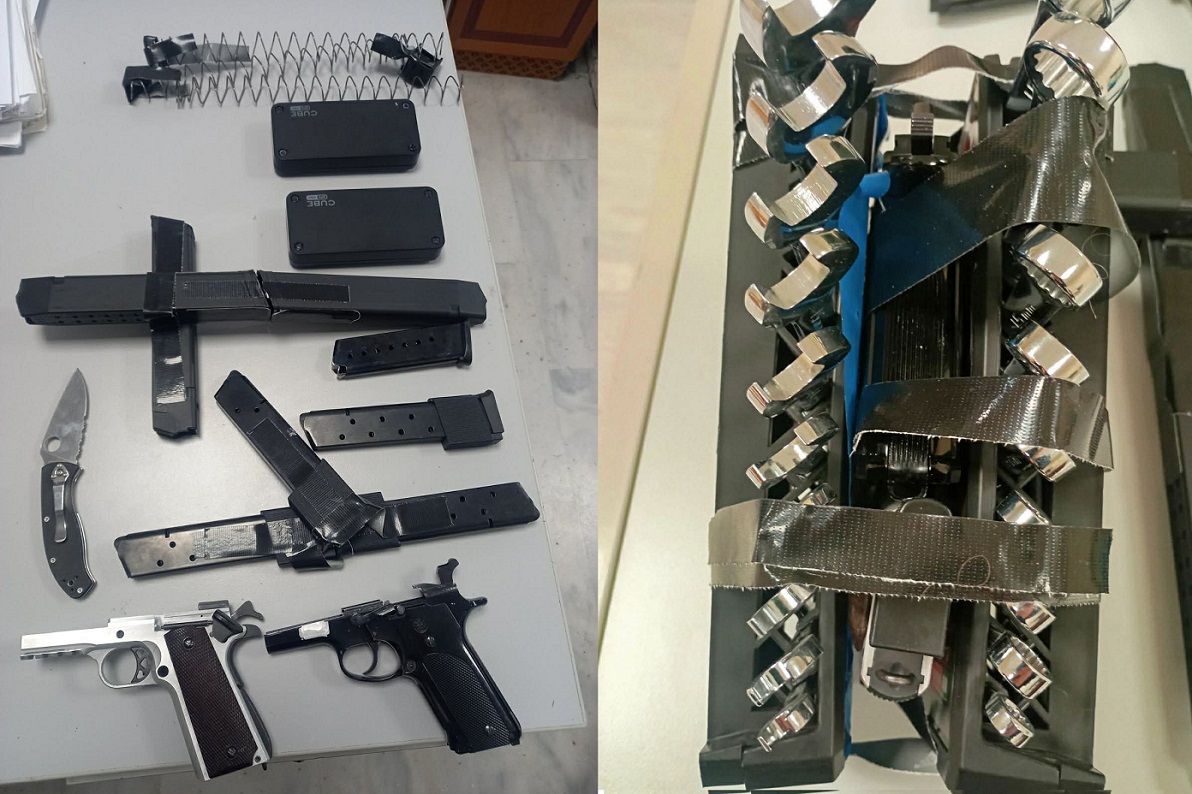 Χανιά: Οπλοστάσιο σε σπίτι 68χρονου με taser και συσκευές GPS – Εντόπισαν όπλα στις αποσκευές του στο αεροδρόμιο
