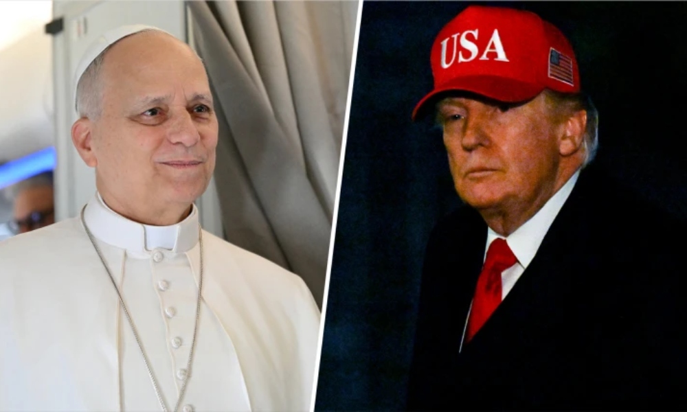 Κόντρα πάπα - Τραμπ