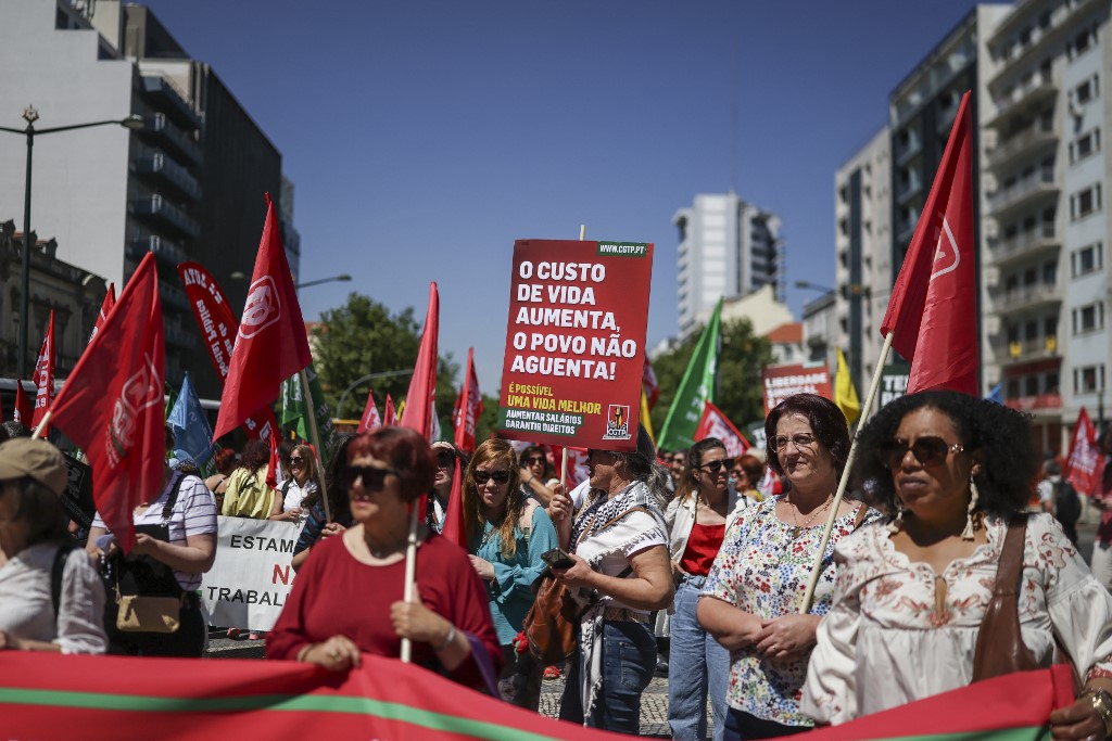 Πορτογαλία: Δεκάδες χιλιάδες διαδηλωτές ενάντια στην καταστρατήγηση των εργασιακών τους δικαιωμάτων