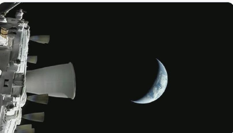 Aποστολή στη Σελήνη:  Οι αστροναύτες του Artemis «ξέφυγαν» από την έλξη της Γης σε απόσταση 64.000 χιλιομέτρων