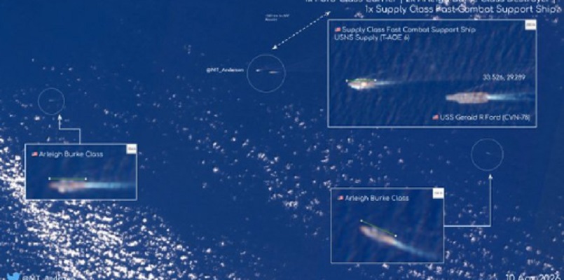 Η εκδοχή του Ιράν για τα Στενά του Ορμούζ: «Υποχώρησαν» τα αμερικανικά αντιτορπιλικά που  στοχοποιήθηκαν