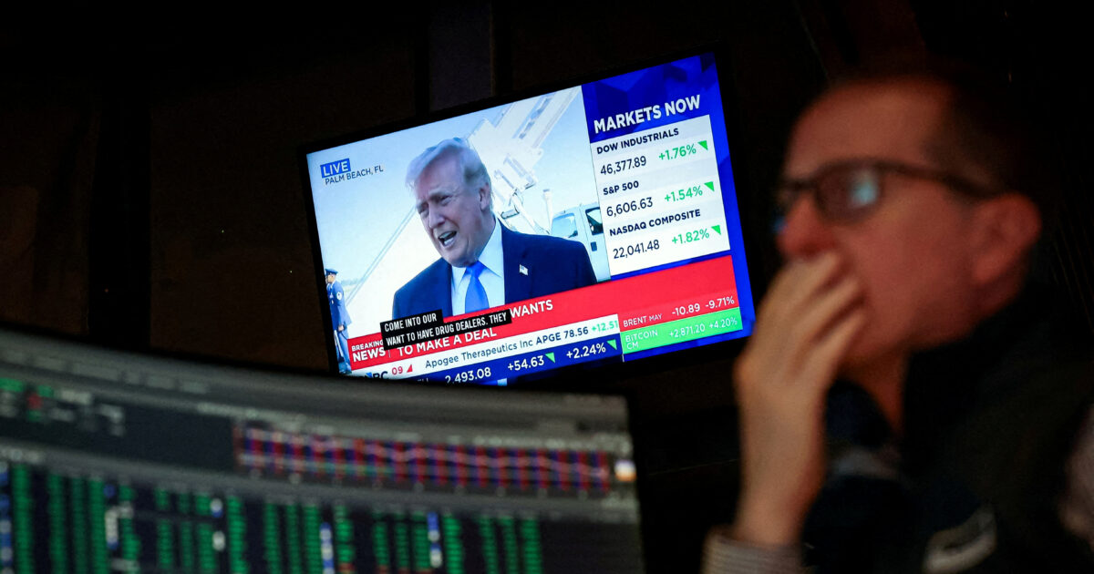 «Συντρίμμια» οι αγορές την ώρα του τηλεοπτικού διαγγέλματος Τραμπ – Τα futures του S&P 500 διέγραψαν κεφαλαιοποίηση 550 δισ. δολαρίων