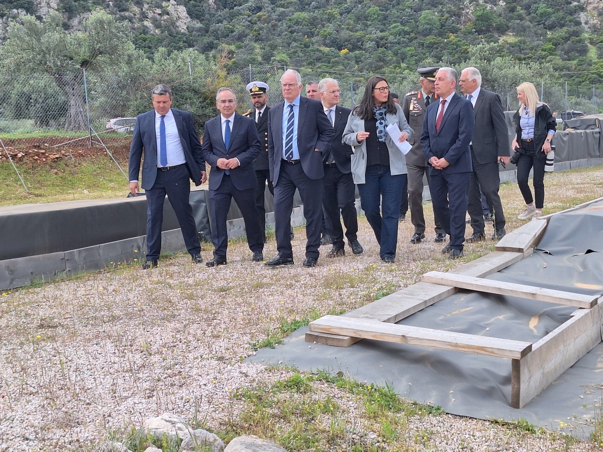 Άστρος: Στην Έπαυλη του Ηρώδη του Αττικού ο Πρόεδρος της Δημοκρατίας Κ. Τασούλας