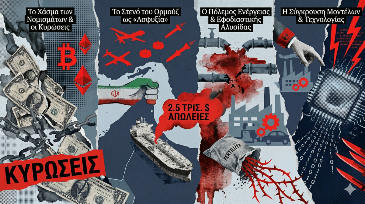 Το αόρατο μέτωπο του πολέμου στο Ιράν: Πετρέλαιο, χρήμα και τεχνολογία ως όπλα σε μια σύγκρουση χωρίς σύνορα