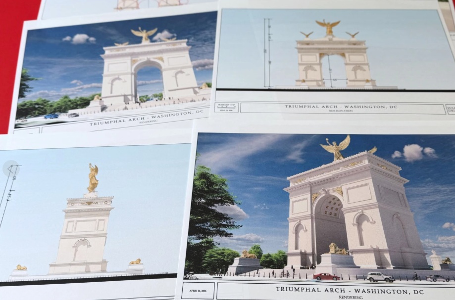 «Πράσινο φως» από ομοσπονδιακή υπηρεσία για την Αψίδα του Θριάμβου του Τραμπ στην Ουάσινγκτον