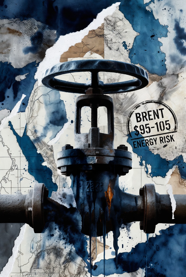 Αγορά πετρελαίου: Το Brent στη ζώνη των 95-105 δολαρίων και το γεωπολιτικό ρίσκο