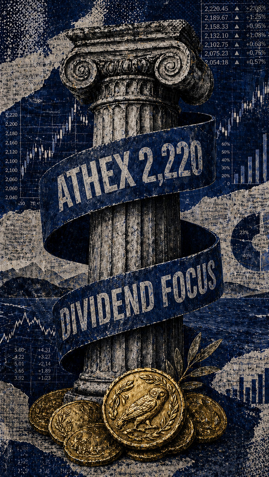 Χρηματιστήριο Αθηνών: Οι 2.220 μονάδες και το μερισματικό καταφύγιο