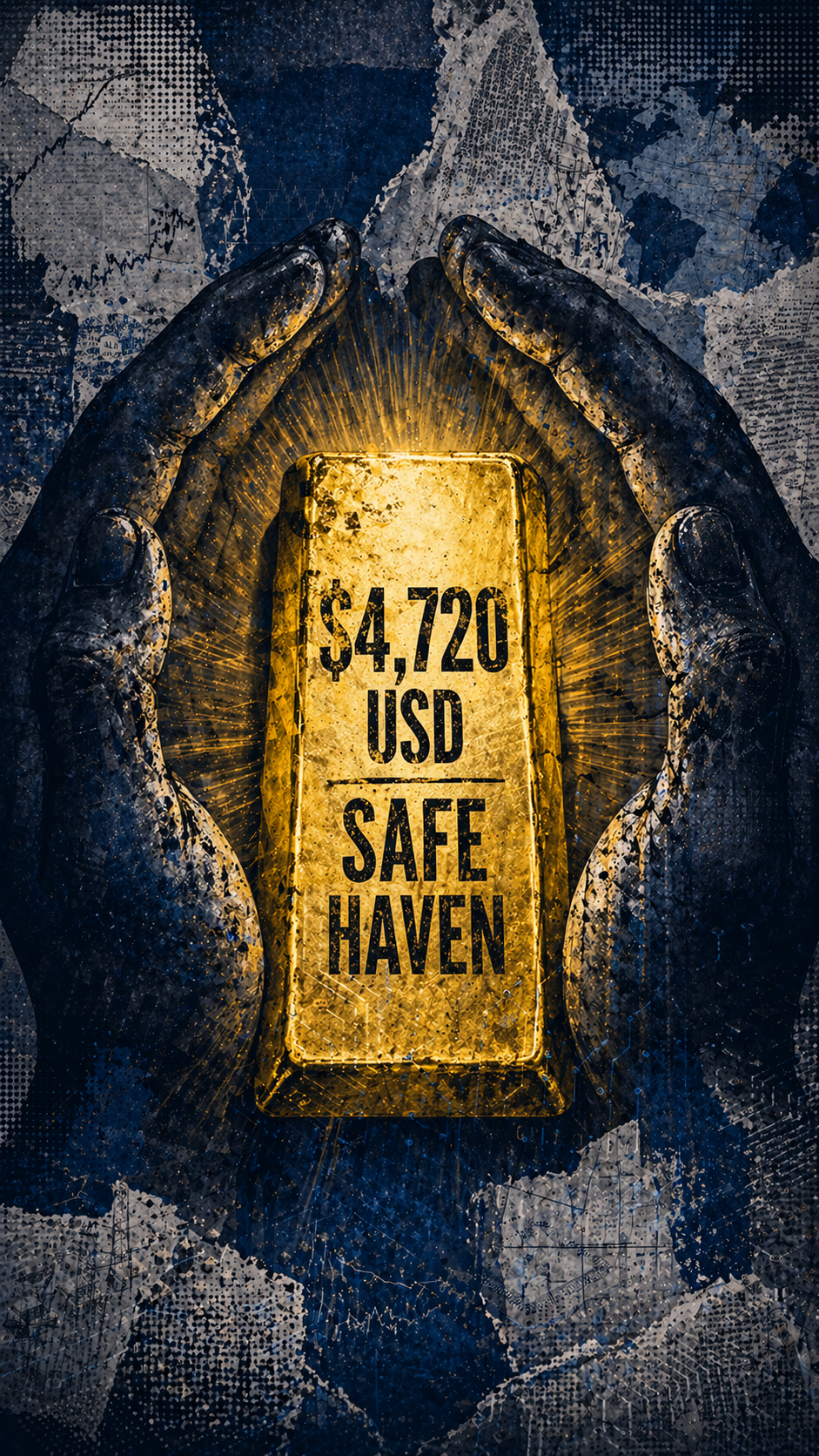 Χρυσός στα 4.720 δολάρια: Η συσσώρευση και η νομισματική ασπίδα