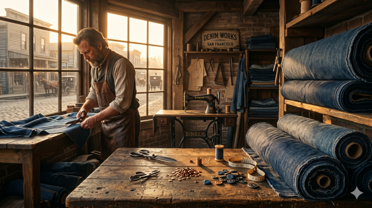 Η ίδρυση της Levi Strauss & και το Denim Gold Rush