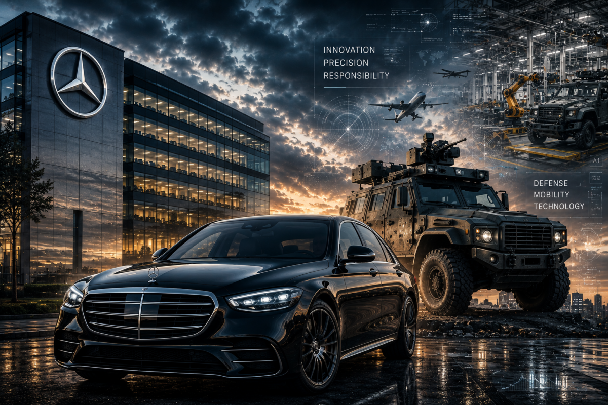 Από premium αυτοκίνητα σε στρατιωτικά project; Η Mercedes κοιτάζει νέο… μέτωπο