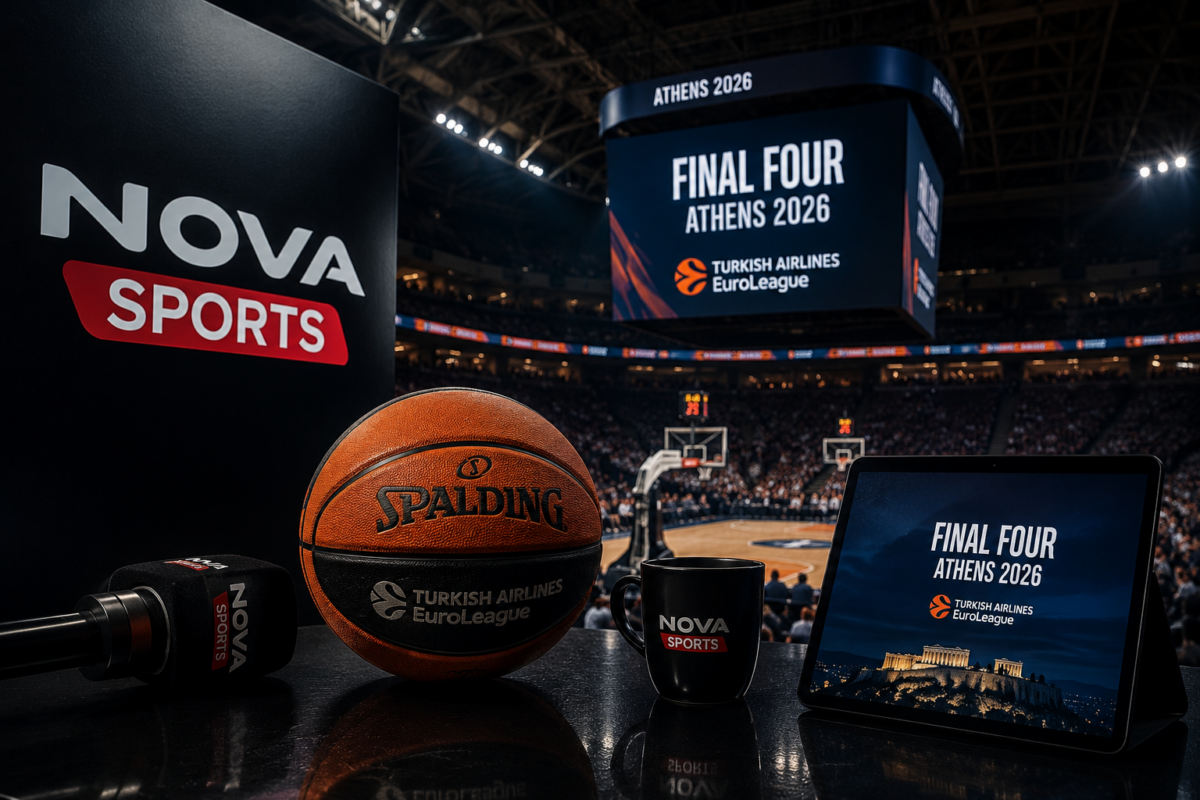 Nova: Το Final Four της EuroLeague μετατρέπεται σε «υπερόπλο» συνδρομών και τηλεθέασης
