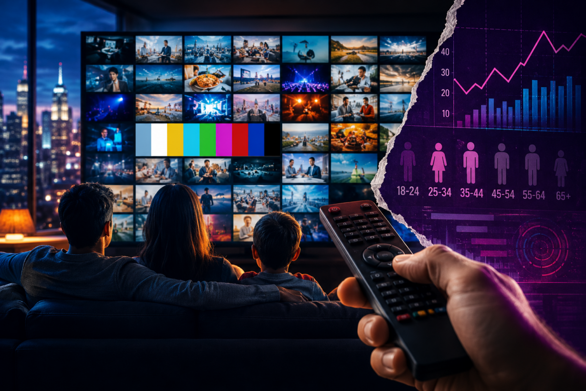 Το «δυναμικό κοινό» μεγαλώνει: Η Nielsen ετοιμάζει ανατροπή που αλλάζει τα πάντα στην ελληνική τηλεόραση