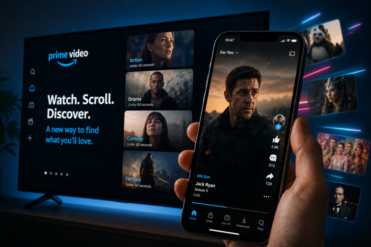 Prime Video σε TikTok mode: Η Amazon αλλάζει στρατηγική στο streaming και κυνηγά τη νέα γενιά θεατών