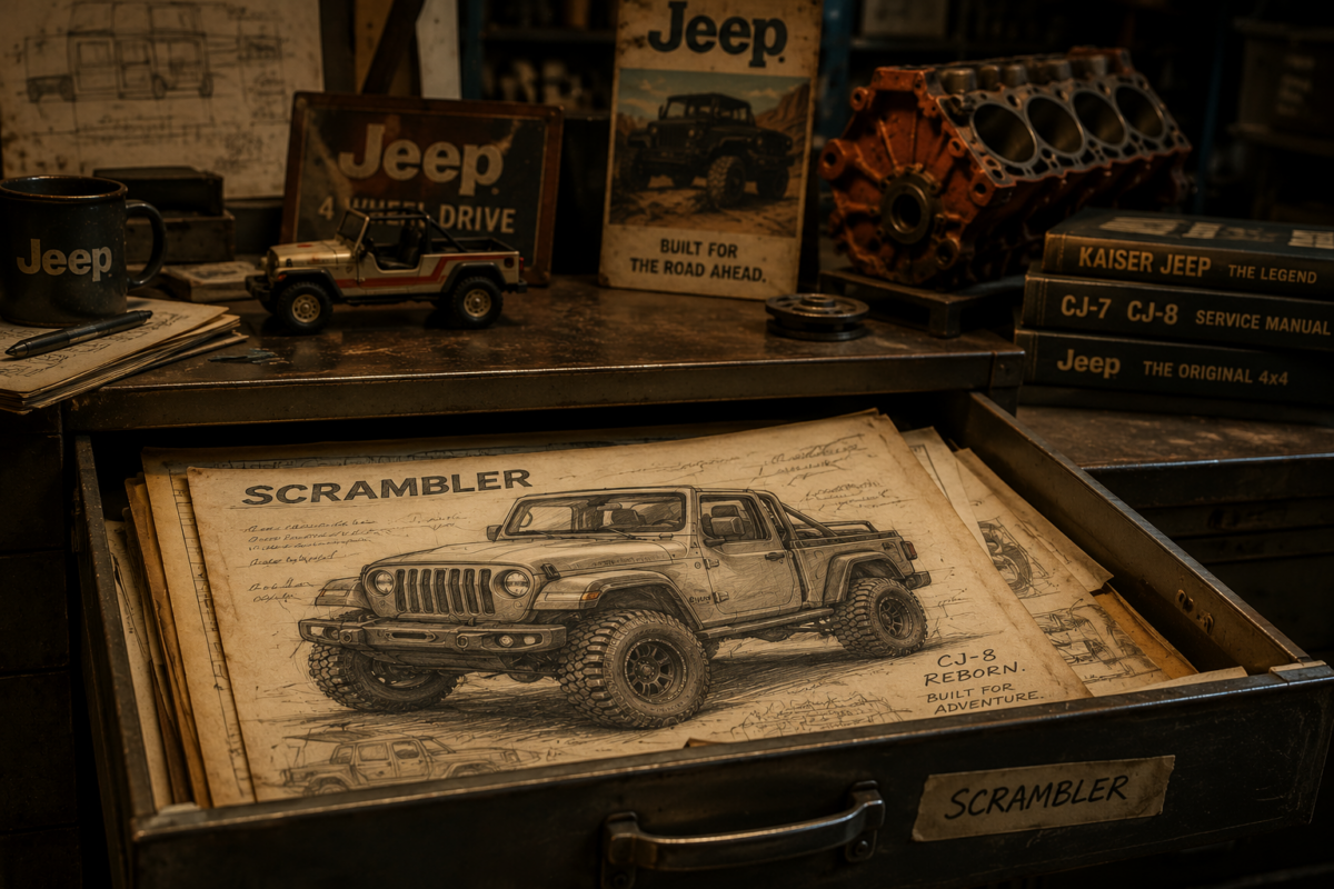 Η Jeep βγάζει από το συρτάρι το πιο νοσταλγικό της χαρτί και οι petrolheads πανηγυρίζουν