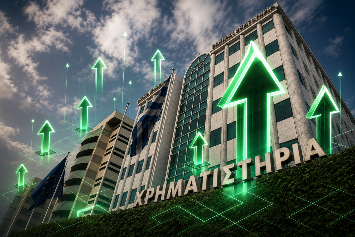 Χρηματιστήριο: Τζίρος 1 δισ. ευρώ και άλμα στις 2.372 μονάδες – Κέρδη 8,4% τον Μάιο