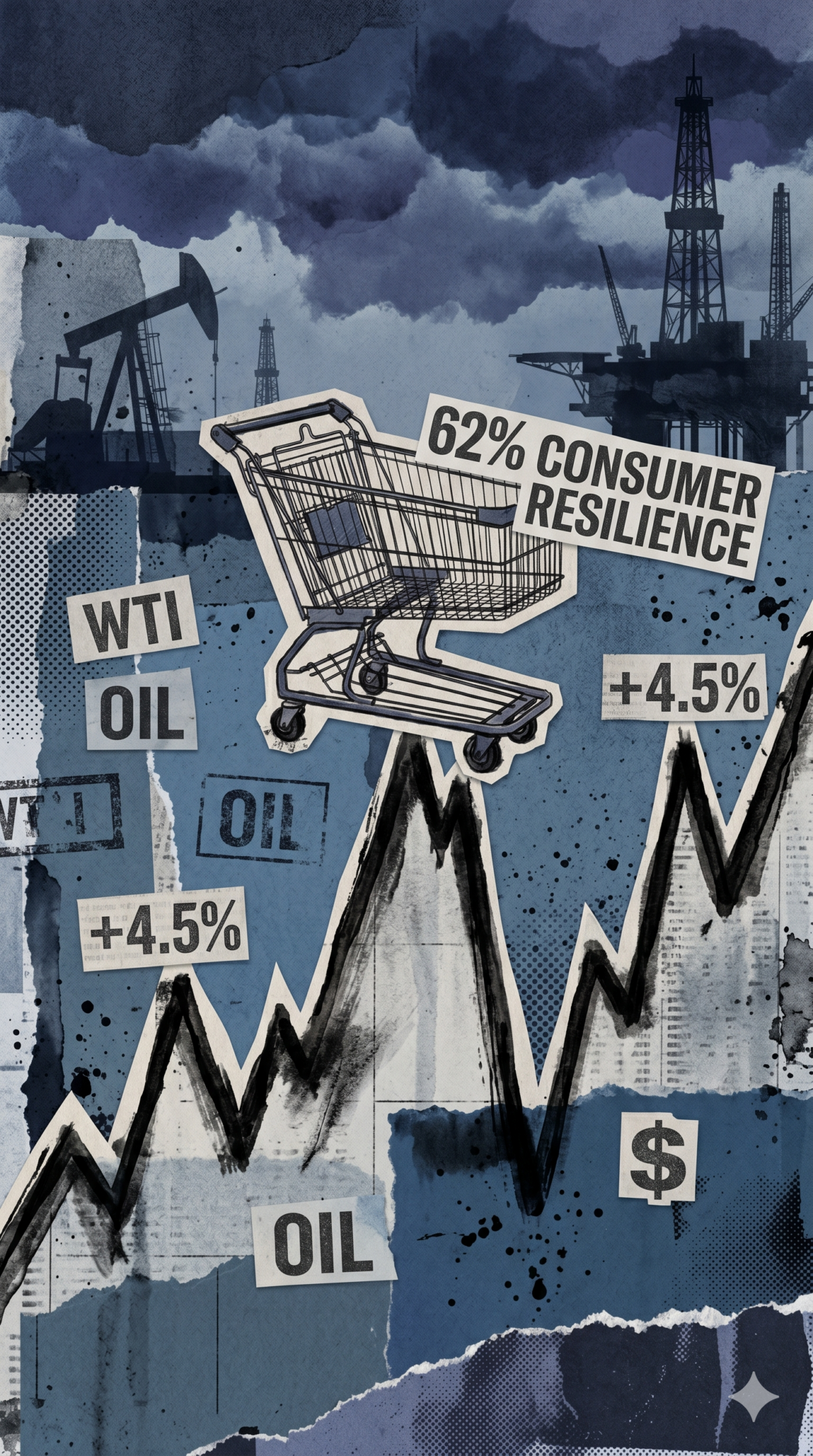 Το παράδοξο της Wall Street: Ράλι 4,5% στο λιανεμπόριο εν μέσω πετρελαϊκής τρικυμίας