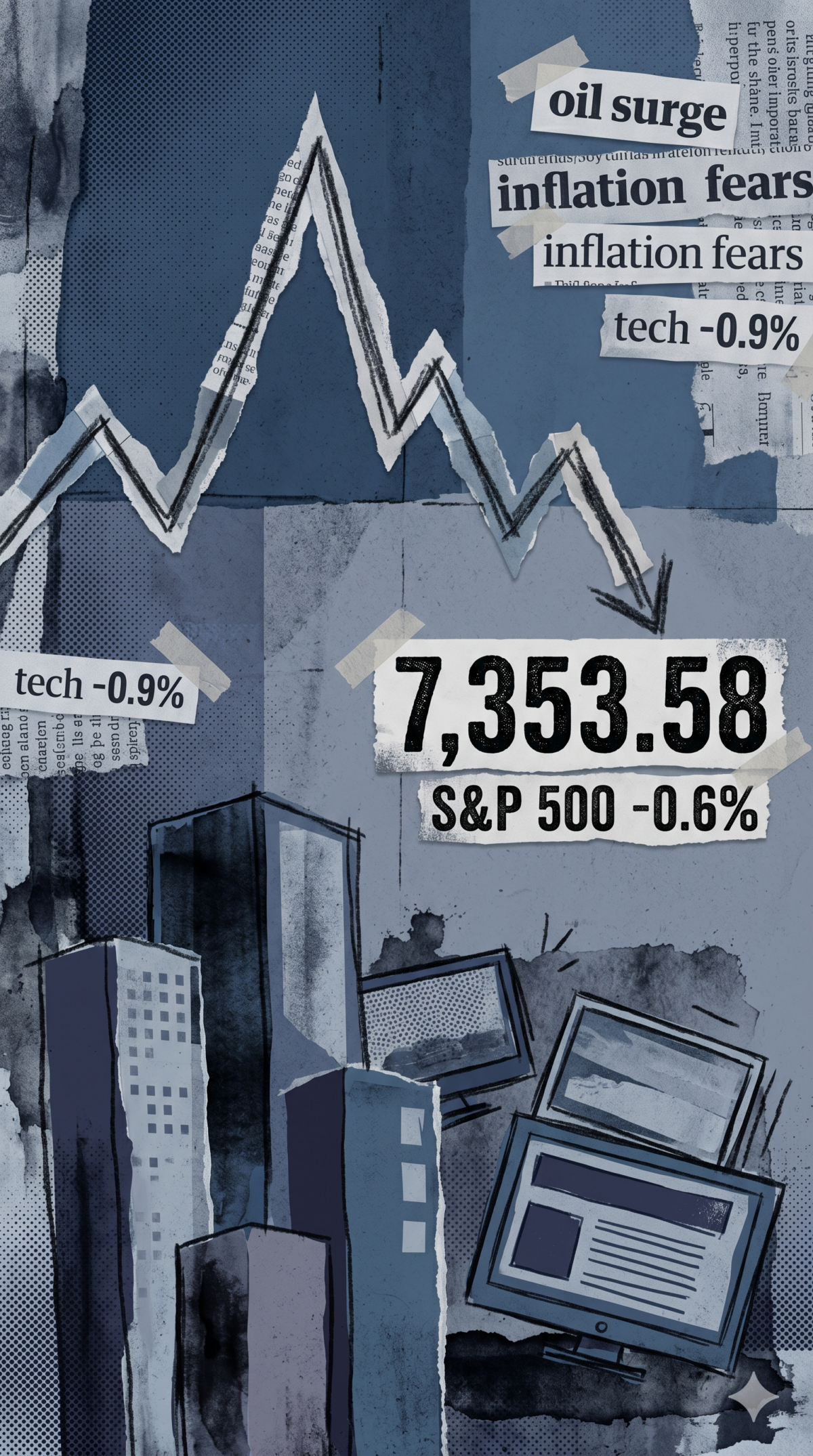 Wall Street: το πρώτο σοβαρό «γκάζι» προς τα πίσω μετά τα ρεκόρ