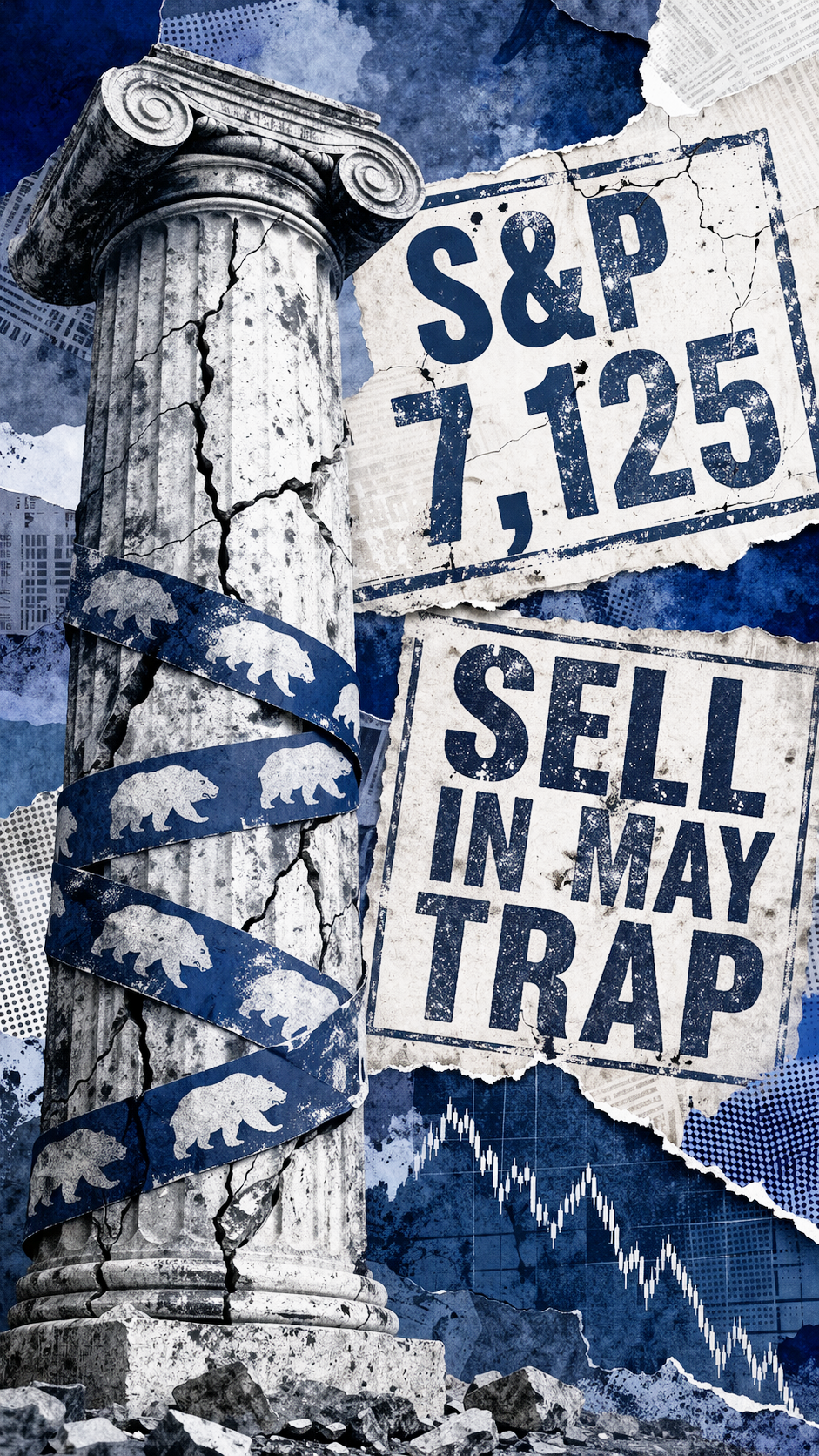 Wall street: Η παγίδα του «sell in may» και ο S&P 500 στις 7.125 μονάδες