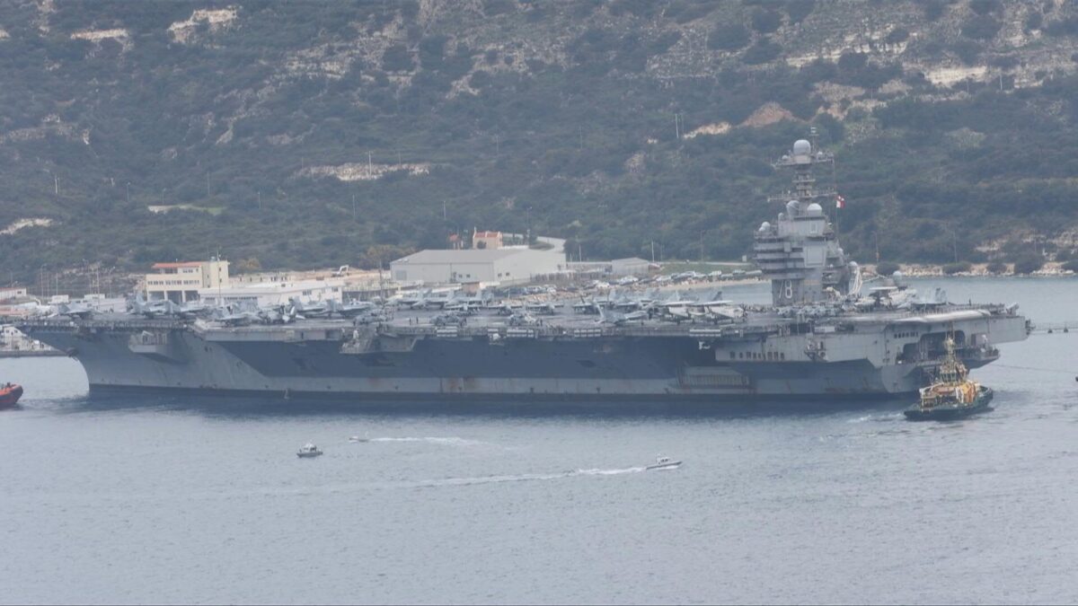 Πόλεμος στη Μέση Ανατολή: Το αεροπλανοφόρο Gerald Ford επέστρεψε στις ΗΠΑ