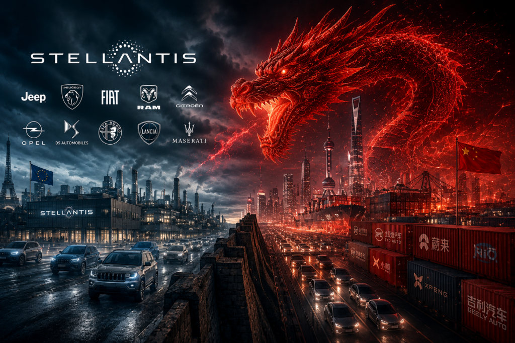 Η Stellantis επενδύει $70 δισ. για να προστατεύσει την αυτοκρατορία της από την επέλαση του «δράκου»