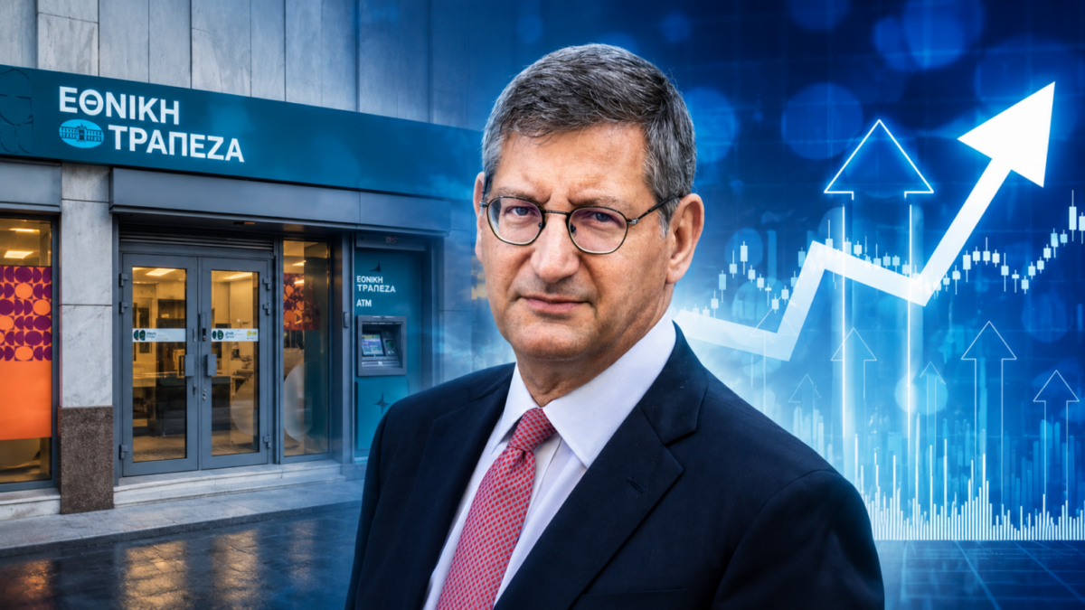 Jefferies: Ανεβάζει στα €18,10 την Εθνική – «Βλέπει» άνοδο 29% και ισχυρές αποδόσεις στους μετόχους