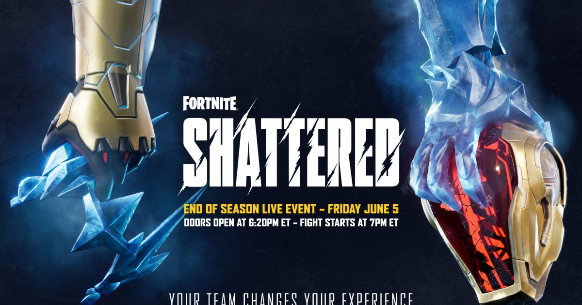 Έρχεται το Shattered, το end of season event του Fortnite