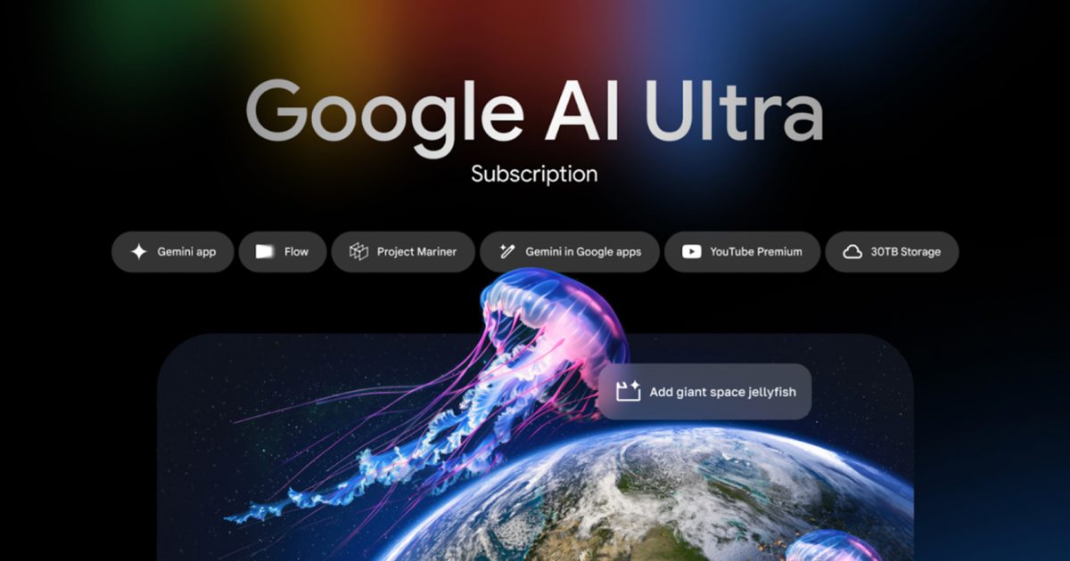 Google AI Ultra: Διαθέσιμο πλέον στα 100 δολάρια τον μήνα