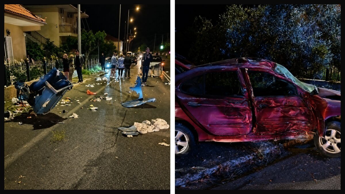 Μεσσηνία: 25χρονος έκλεψε όχημα και συνελήφθη μετά από καταδίωξη και τροχαίο στην Αιθαία