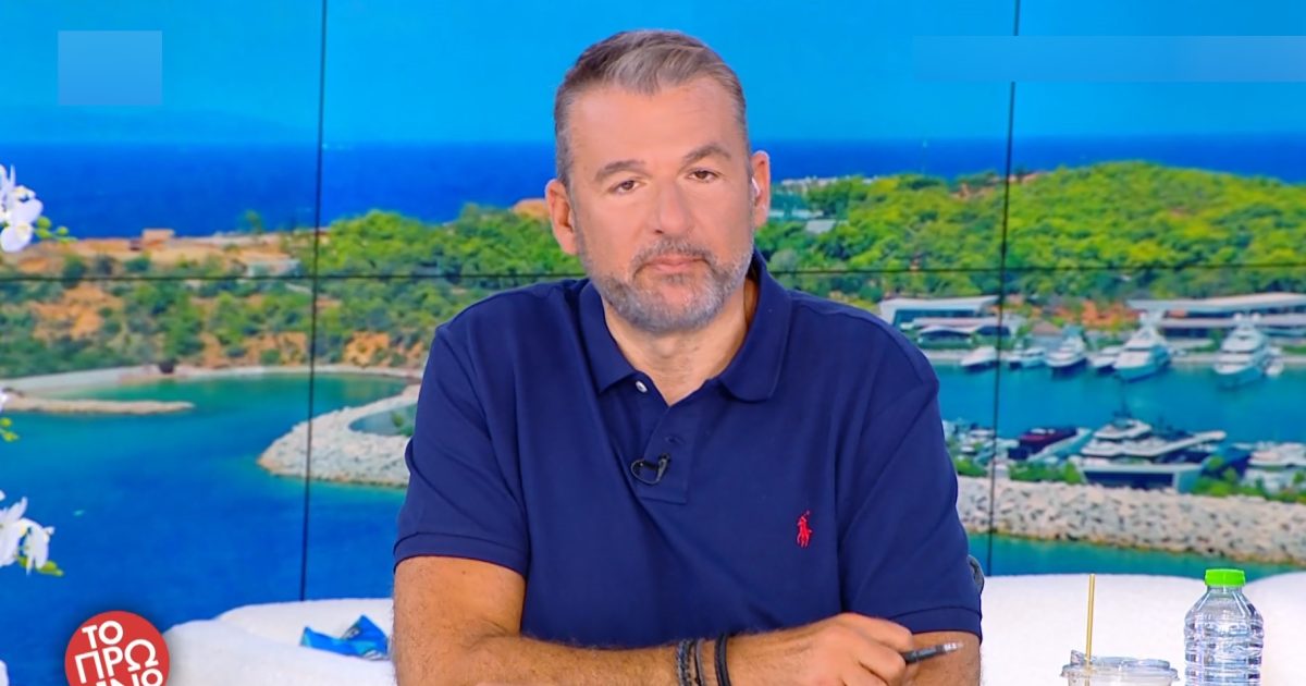 Γιώργος Λιάγκας: «Είχα δει τη Γωγώ Μαστροκώστα πέρυσι το καλοκαίρι, πήγαινε πολύ πρωί για μπάνιο, μου τα είχε περιγράψει όλα»